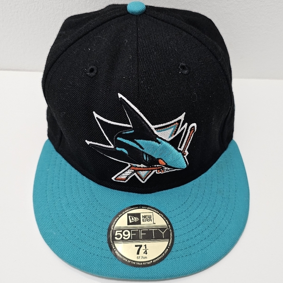 New Era x NHL San Jose Sharks Official Players Hat - Picture 6 of 11